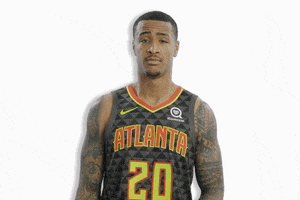 John Collins Reaction GIF by Atlanta Hawks