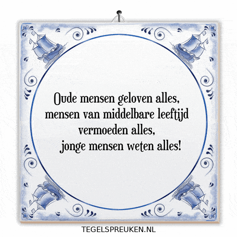 Humor Wijsheid GIF by Tegelspreuken.nl