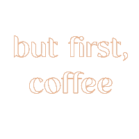 But First Coffee Sticker