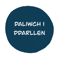 Read Dark Blue Sticker