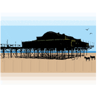 Beach Seaside Sticker by Discover North East Lincolnshire
