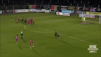 Goal Free Kick GIF by Cliftonville Football Club