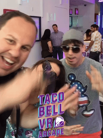vrarcade GIF by Taco Bell VR Arcade