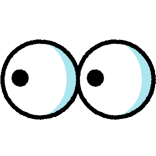 foxfamnft giphyupload eyes look blink Sticker