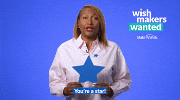 Star World Wish Day GIF by Make-A-Wish America