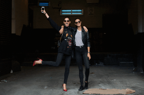 fashion week models GIF by Glamour