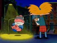 hey arnold nicksplat GIF