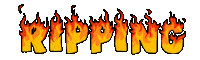 amandalafea fire flames shred ripper Sticker