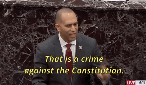 Senate Impeachment Trial GIF by GIPHY News