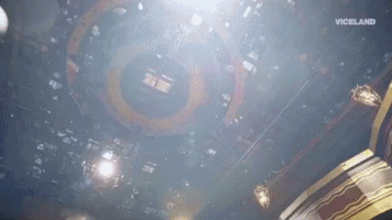 theater ceiling GIF by HUANG'S WORLD