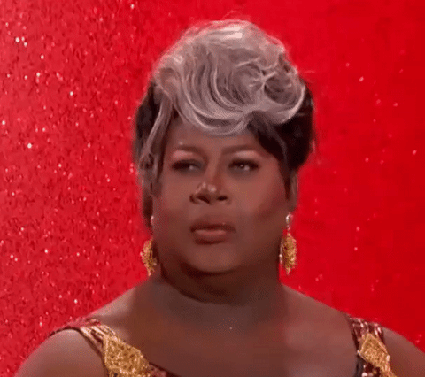 drag race roll eyes GIF