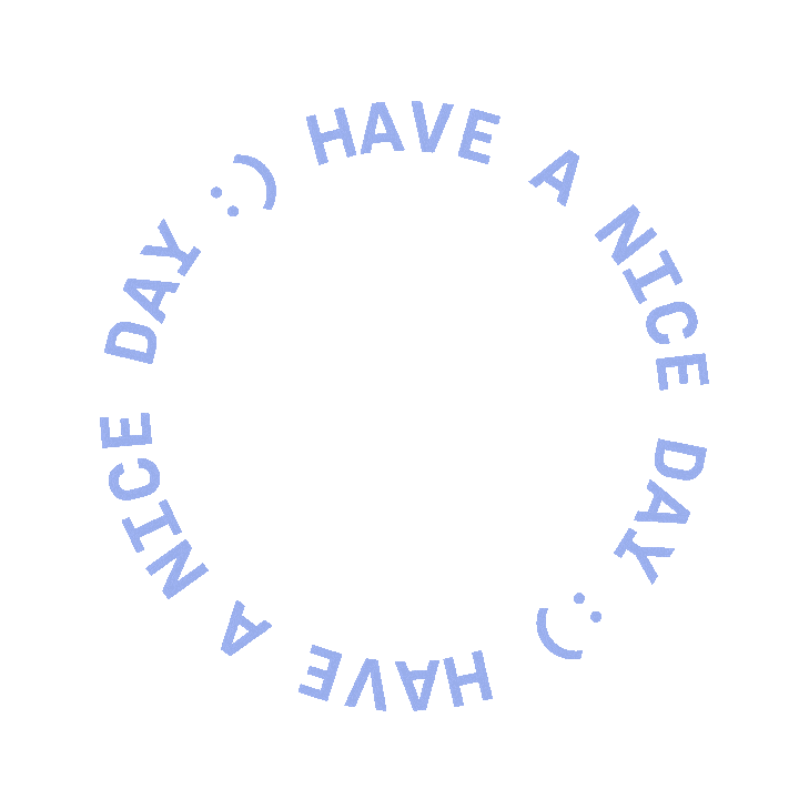 badkollektiv smile typography circle smiley Sticker