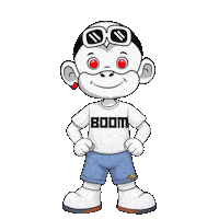 Big Hit Wow Sticker by Zhot Shop
