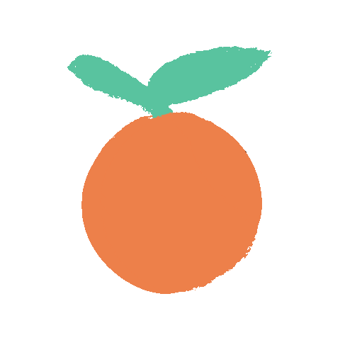 Orange Lunch Time Sticker by Adventure Snacks