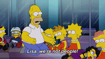 Not People | Season 34 Ep 6 | THE SIMPSONS