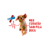 Dog Pet Sticker by Elanco Brasil