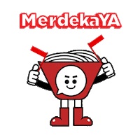 ramenyaid merdeka enak halal mie Sticker