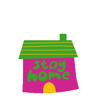 Home Staysafe Sticker by brigitta martiana