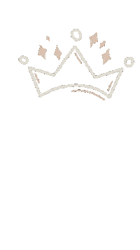 writtenwithhope pink white queen crown Sticker