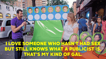 billy on the street publicist GIF