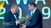 Golden Ball Gold GIF by CAF