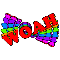 SuperTrip64 wow trippy psychedelic new post Sticker