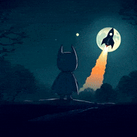 Cat Space GIF by CATBAT