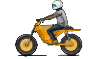 Racing Bike Sticker by kneapolitan