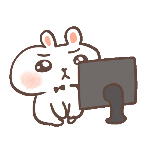 Angry Bunny Sticker