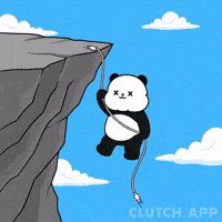 Help Me Falling GIF by Kanpai Pandas