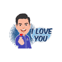 Iloveyou Sticker by Osco Olfriady Letunggamu