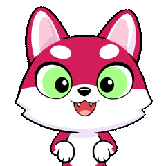 Fun Dog Sticker by UpStudiosWorld