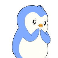 Penguin What Sticker by Pudgy Penguins