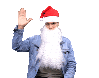 merry christmas hello Sticker by RAZE