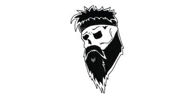 BrawBeard beard bearded beard oil beardoil Sticker