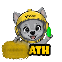 Crypto Wolf Sticker by ttcoinnetwork