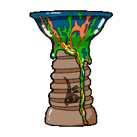 Black Mamba Cachimba Sticker by Bengala Spain