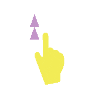 visionfack swipe up hand swipeup Sticker