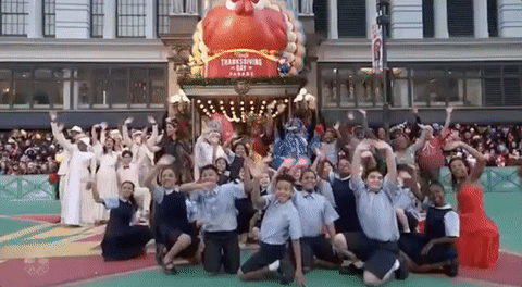 nbc macy GIF by The 91st Annual Macy’s Thanksgiving Day Parade