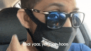 Mask Beard GIF by Digital Pratik