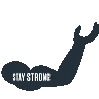 Fitness Stay Strong Sticker by Bodylogix