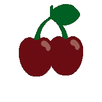 Cherry Ciliegie Sticker by Ratafia Rossi