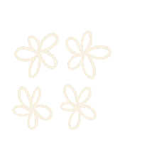Manilettering white flower flowers flores Sticker