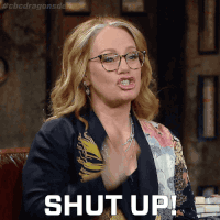 no way shut up GIF by CBC