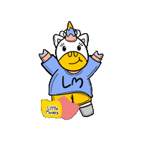Unicorn Sticker by Move For Life