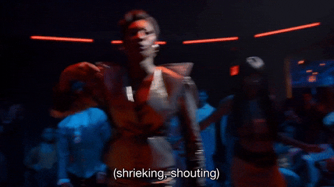 xtraxtra giphyupload pose elektra switchblade GIF