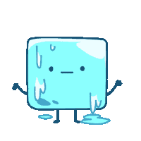 Cubemelt emote melt no idea cubemelt Sticker