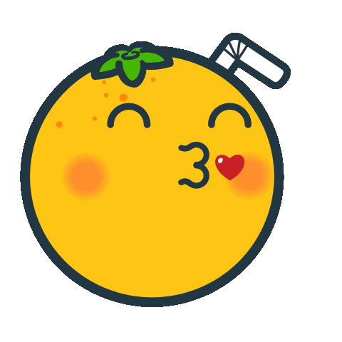animation kiss Sticker