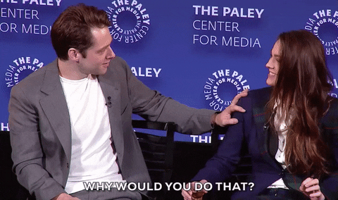 why would you do that paley center GIF by The Paley Center for Media