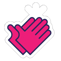 education first clap Sticker